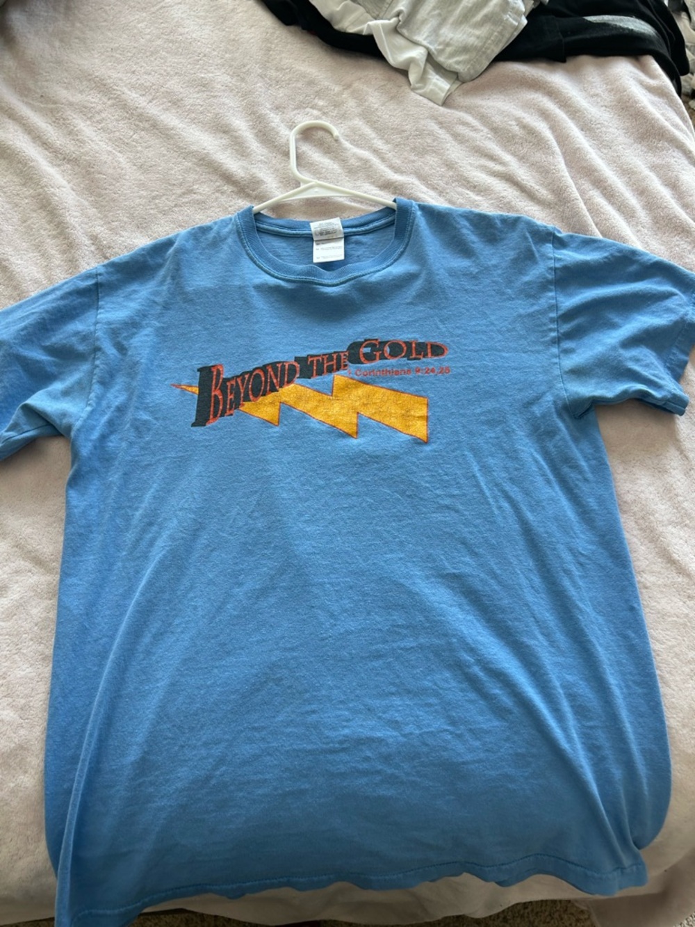 Beyond The Gold Blue Graphic Tee